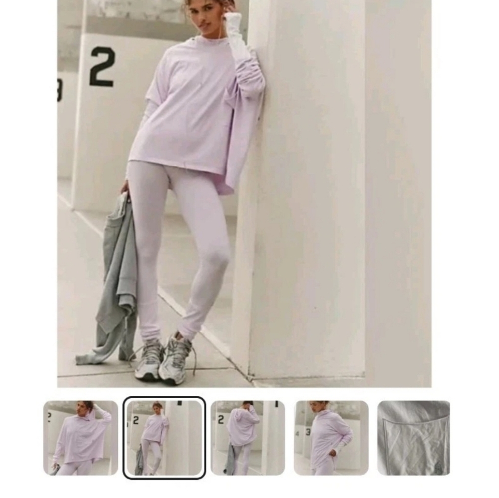 Free People Movement Lilac Lounge Set